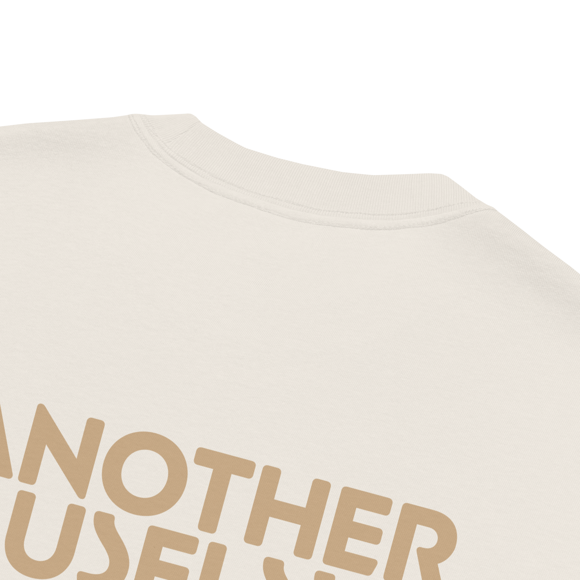 Another Useless Artist Oversized Heavyweight T-Shirt