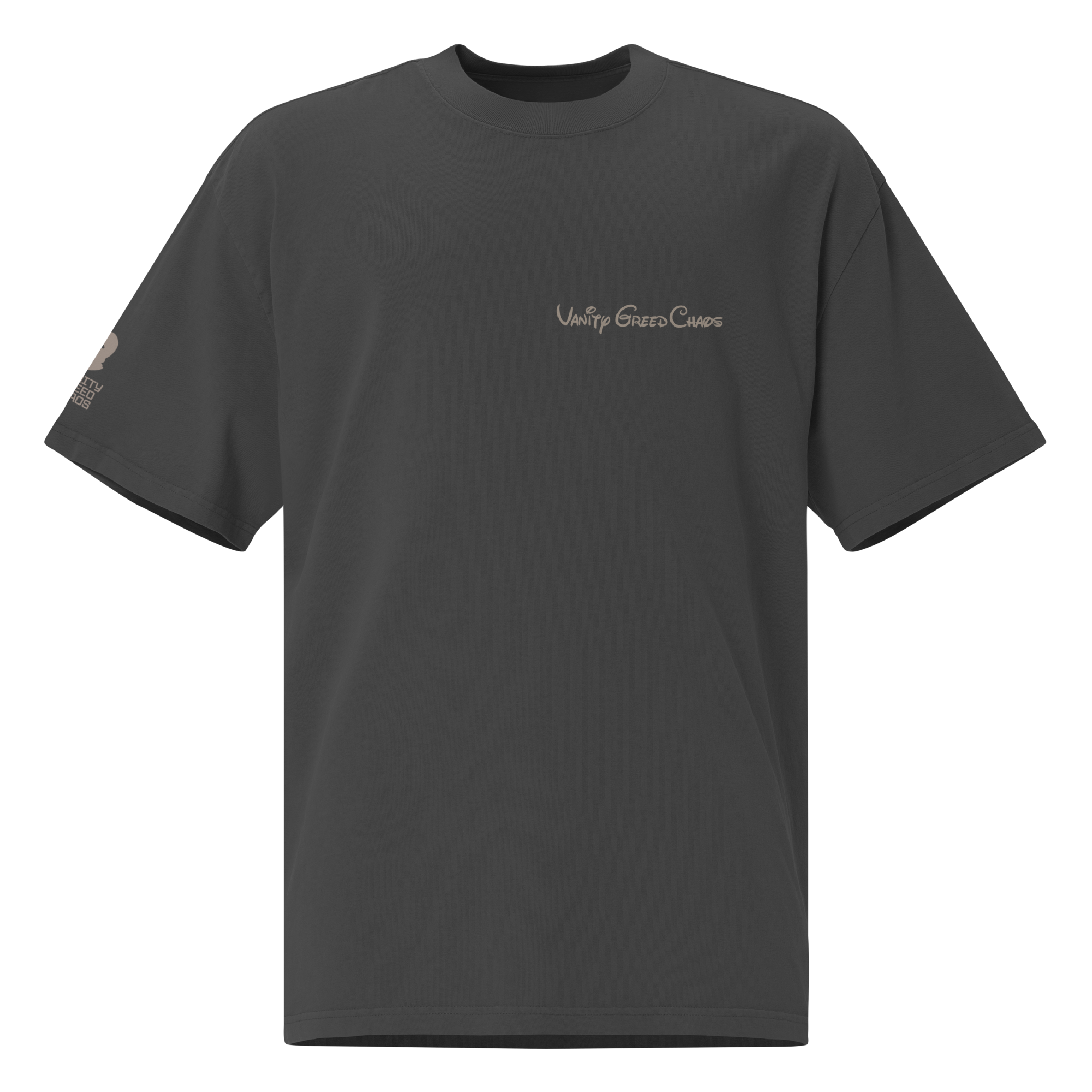 Play The Game Burn The Score Oversized Heavy Faded Tee