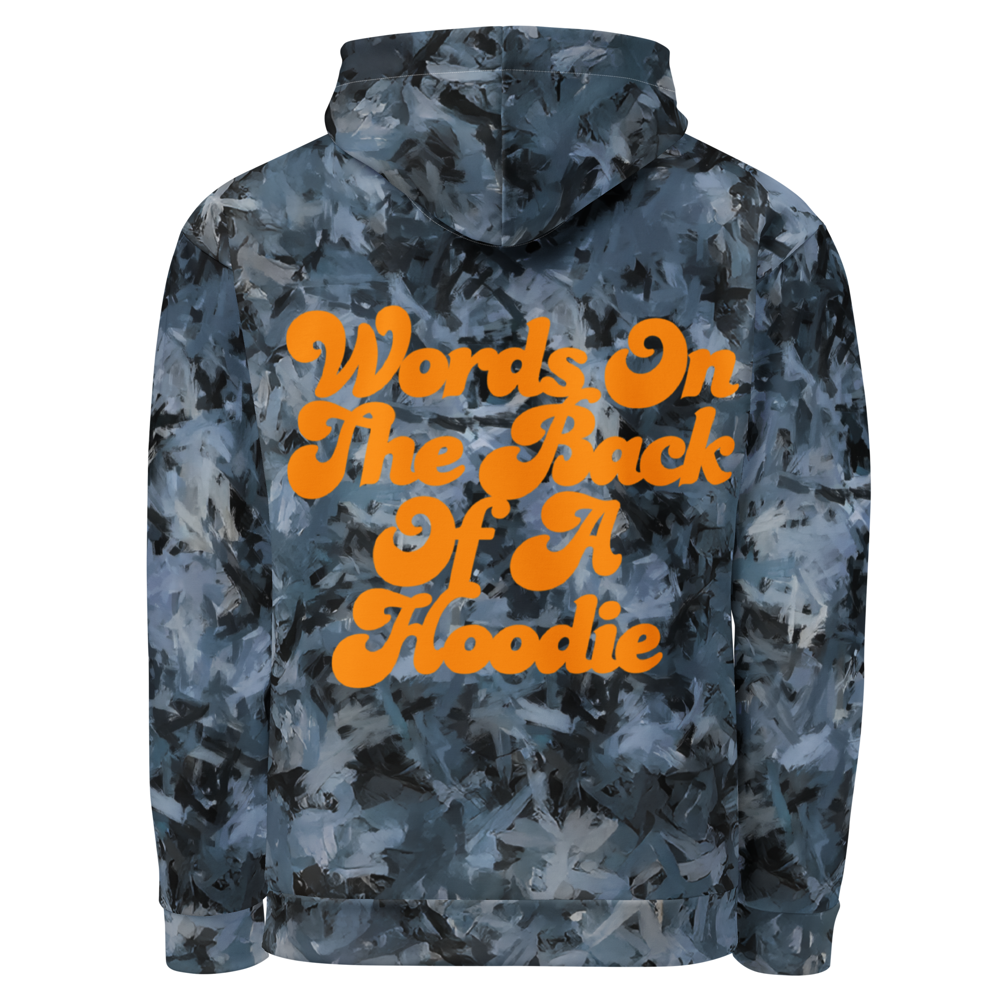 Words On The Back Of A Hoodie
