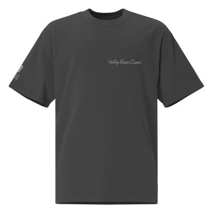 Play The Game Burn The Score Oversized Heavy Faded Tee