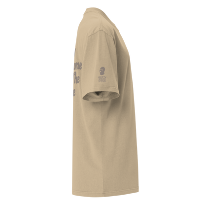 Play The Game Burn The Score Oversized Heavy Faded Tee