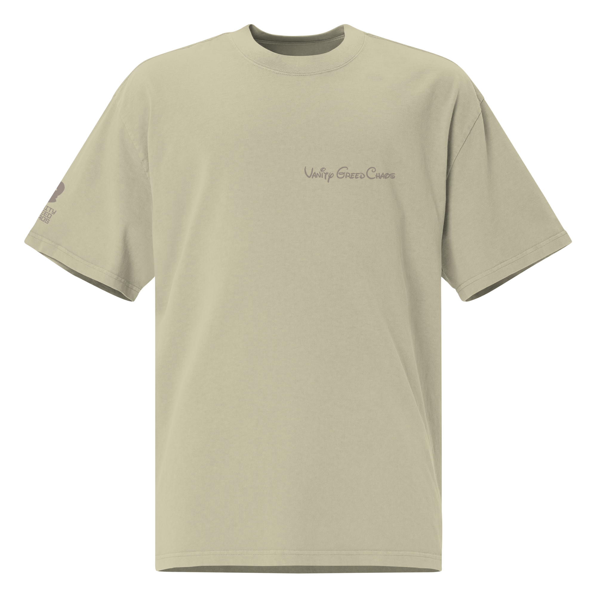 Play The Game Burn The Score Oversized Heavy Faded Tee