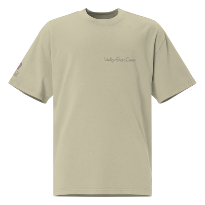 Play The Game Burn The Score Oversized Heavy Faded Tee