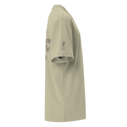 Play The Game Burn The Score Oversized Heavy Faded Tee