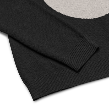 Everything Is Fine - Knitted Black Sweater