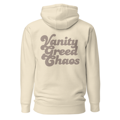 Vanity Greed Chaos Unisex Hoodie
