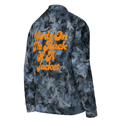 Words On The Back of A Jacket